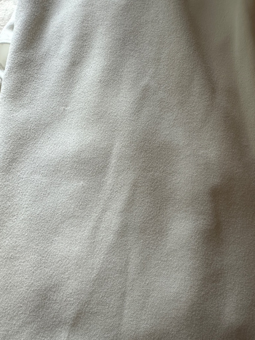 Chic White Puff-Sleeve Surplice Mini Dress NWOT lined - Picture 4 of 4